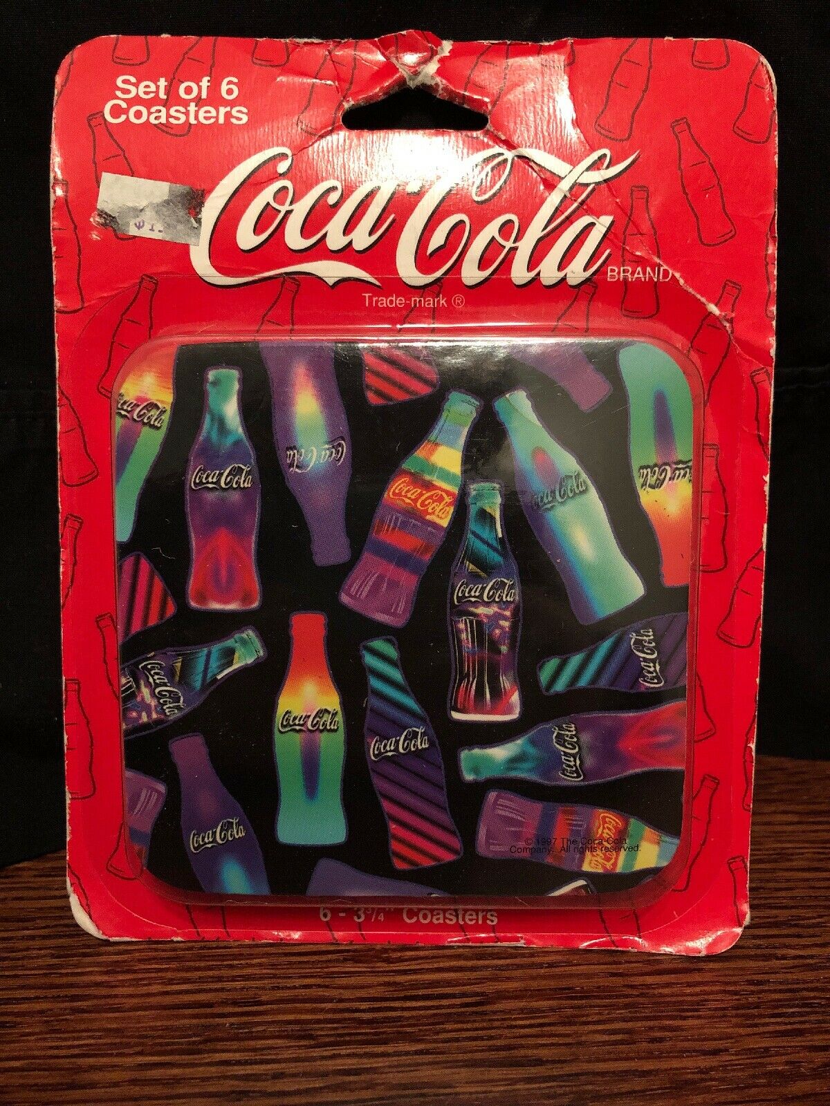 Vintage Coca-cola Coasters. Made In Usa.